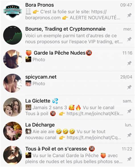 groupe télégramme nude|Liste de groupes nudes sur Telegram